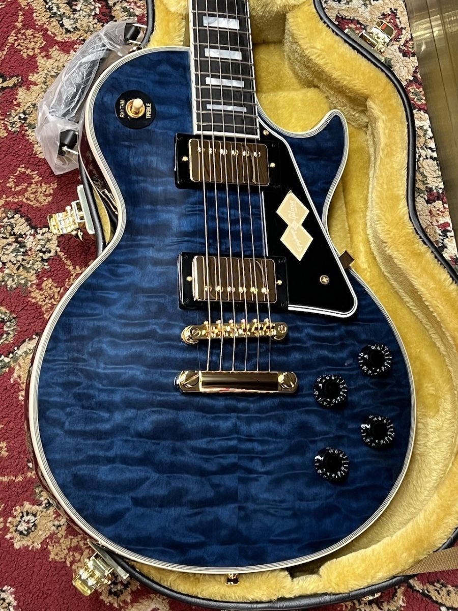 Les Paul Custom Quilt Viper Blue #26071528667 | 【クロサワ楽器店
