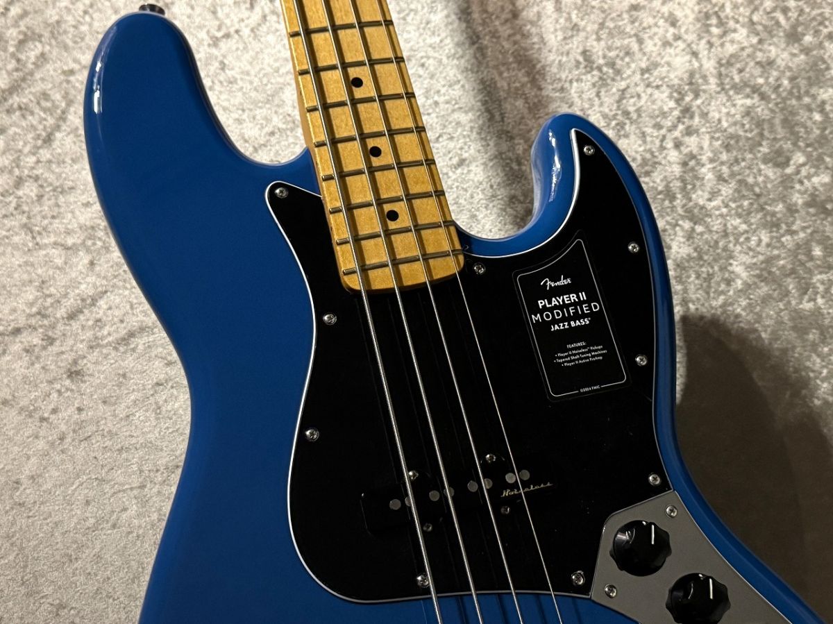 Player II Modified Active Jazz Bass -Electric Blue- #MX25127855