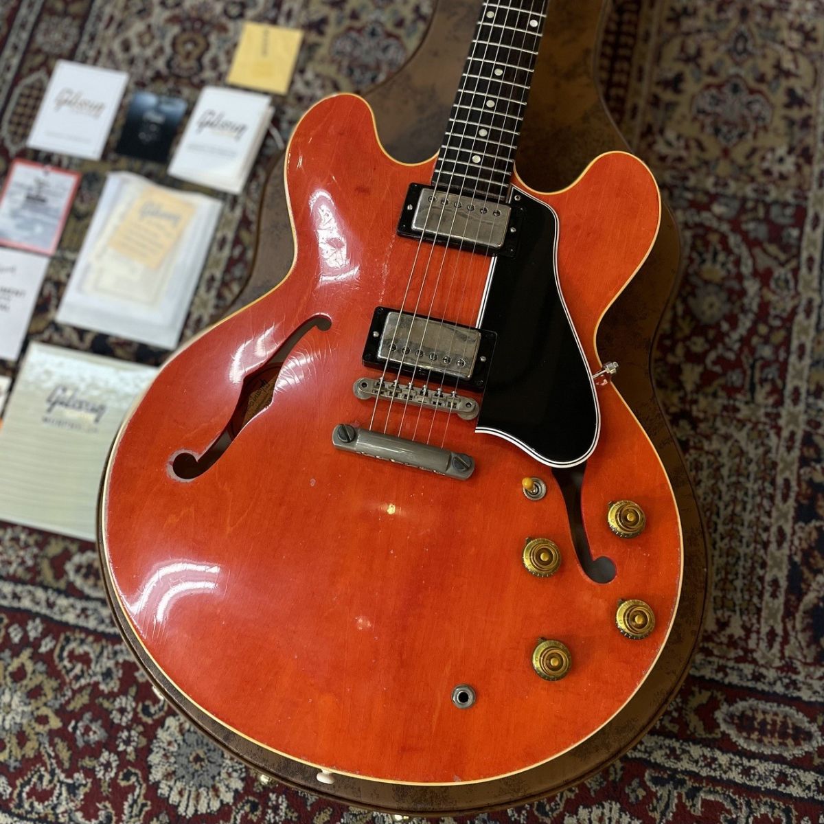 Murphy Lab 1958 ES-335 Unbound Reissue ～Watermelon～ Heavy Aged s