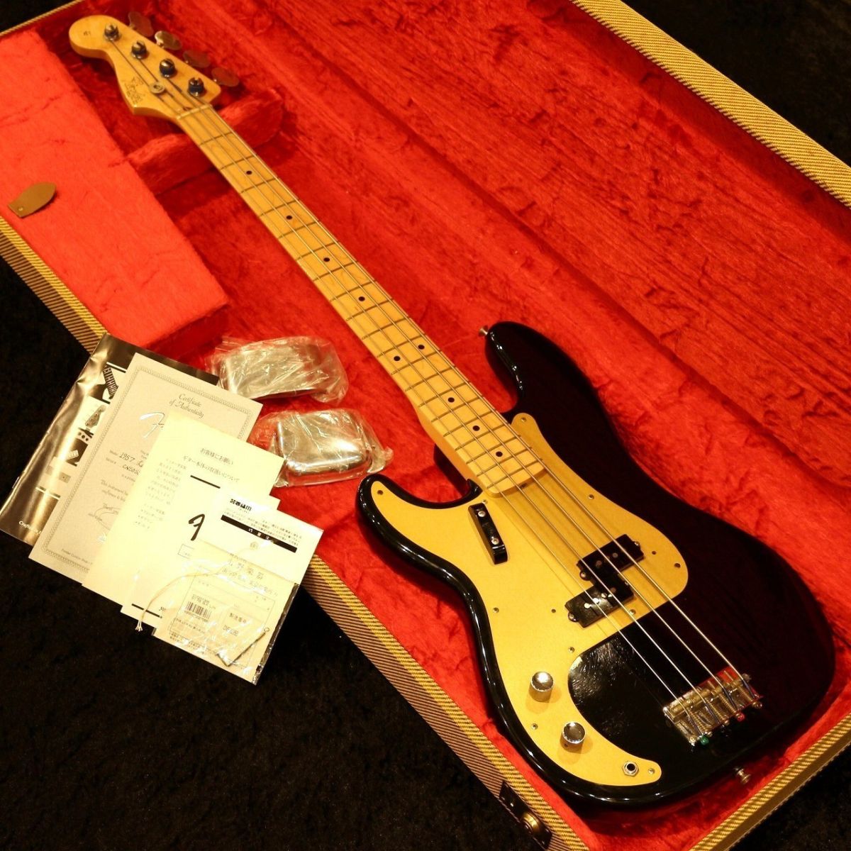 1957 Left-Hand Precision Bass Black #CN5053** | 【クロサワ楽器店