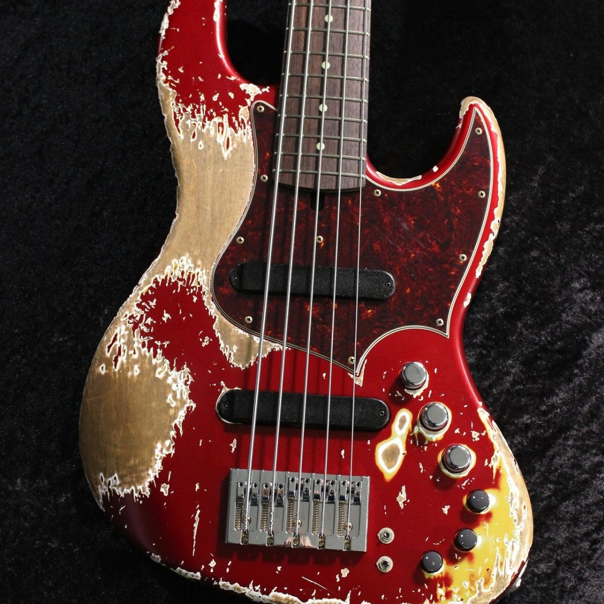 Custom Order XJ-1T 5st Super Heavy Aged / Dark Candy Apple Red