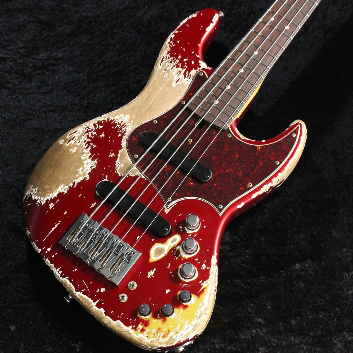 Custom Order XJ-1T 5st Super Heavy Aged / Dark Candy Apple Red