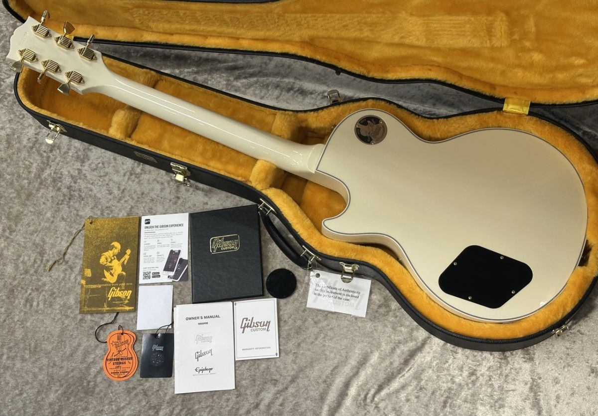 1968 Les Paul Custom Reissue White Gloss 2023年製【4.35kg