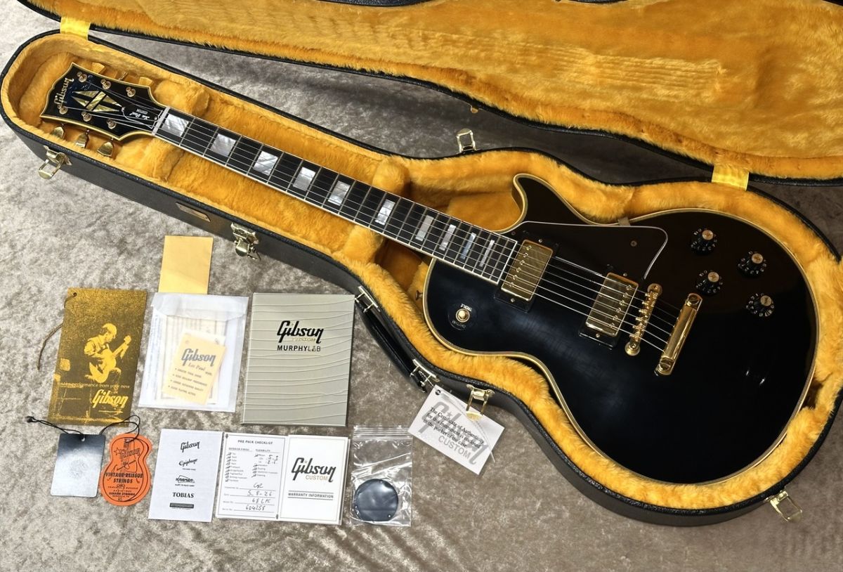 Murphy Lab 1968 Les Paul Custom Reissue 
