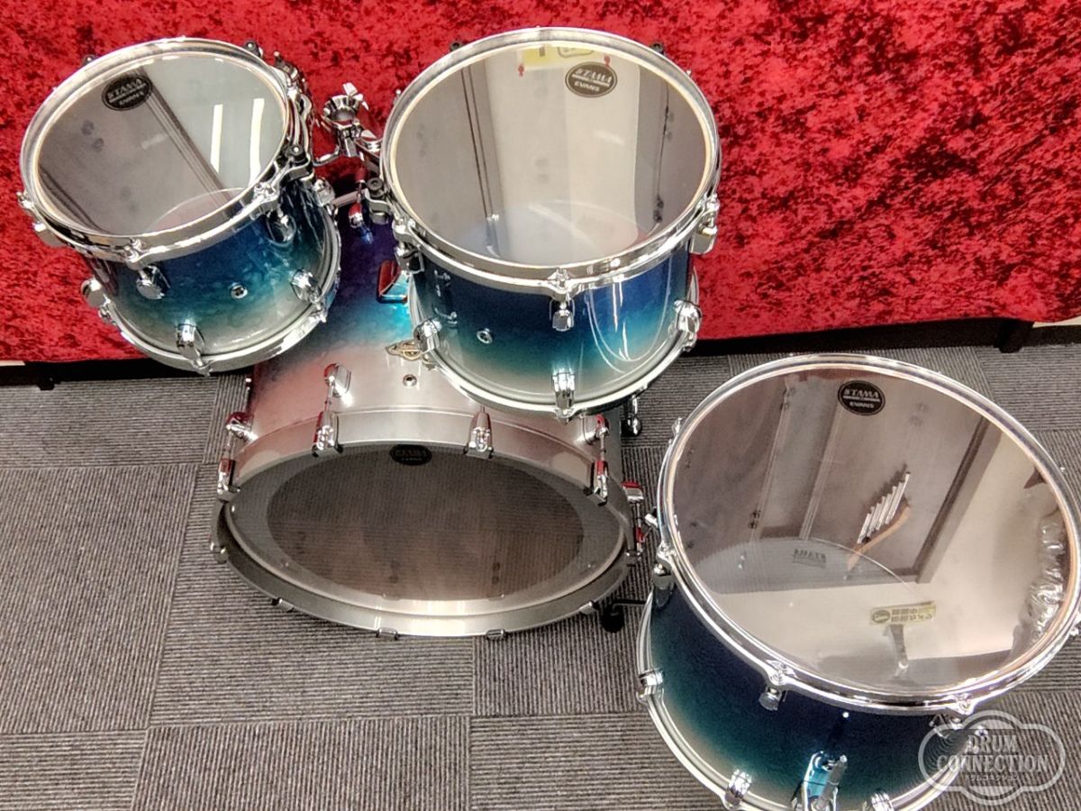 Starclassic Walnut / Birch 4pcs -Molten Blue Ice Fade