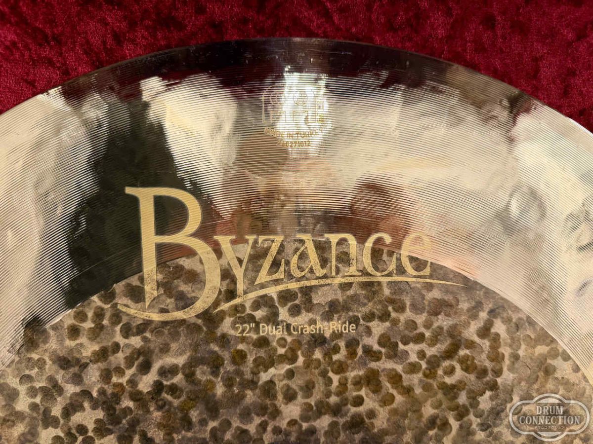 Byzance Dual Crash Ride 22
