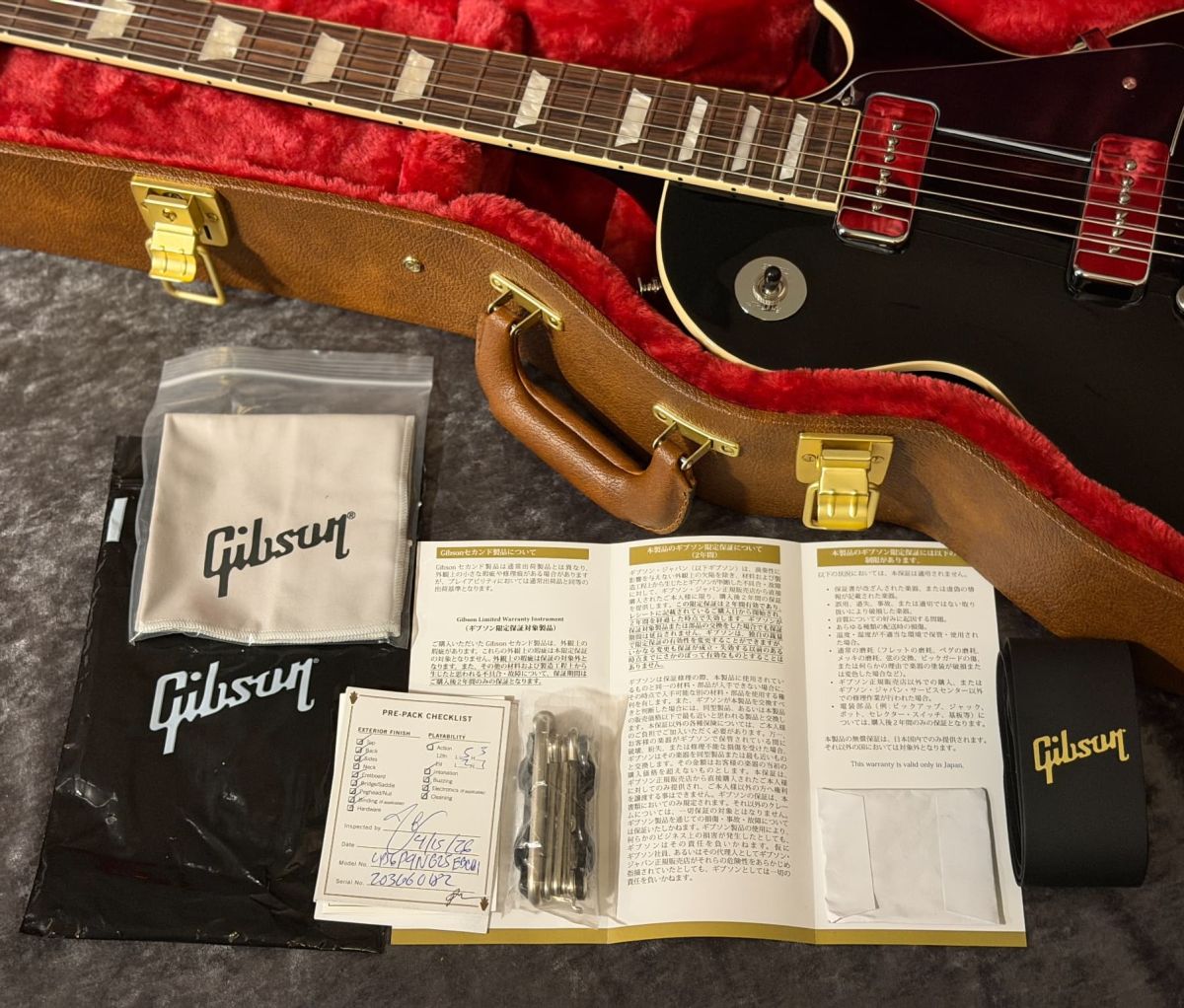 Noel Gallagher Les Paul Standard ~Ebony~ #203660182【4.67kg