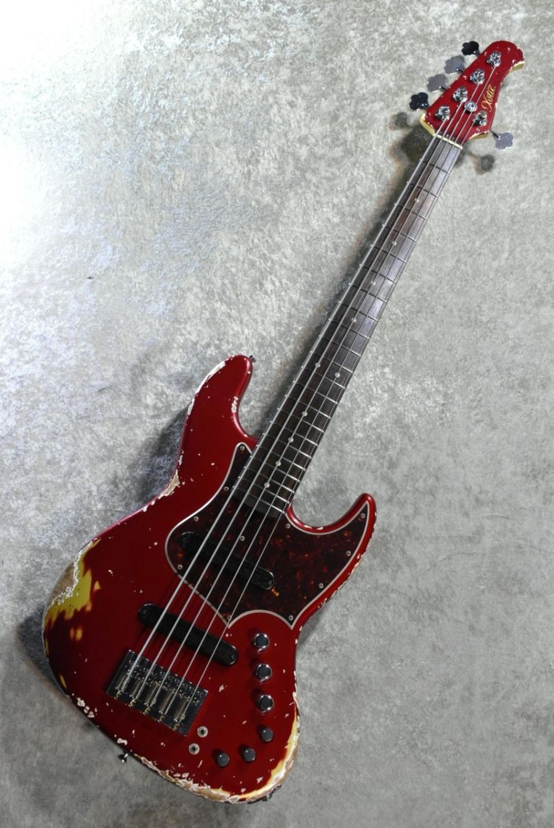 XJ-1T 5st Heavy Aged-Alder Body -Dark Candy Apple Red/MH Maple