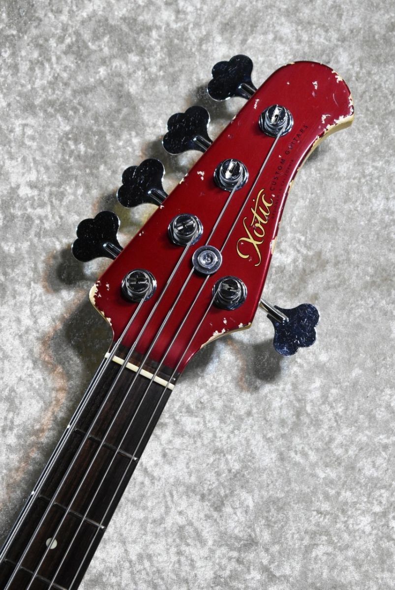 XJ-1T 5st Heavy Aged-Alder Body -Dark Candy Apple Red/MH Maple