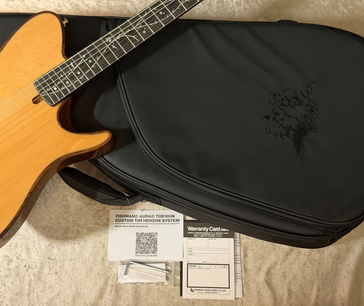 Polyphia】TOD100N ~Natural High Gloss~ #260509029【2.48kg】【Tim