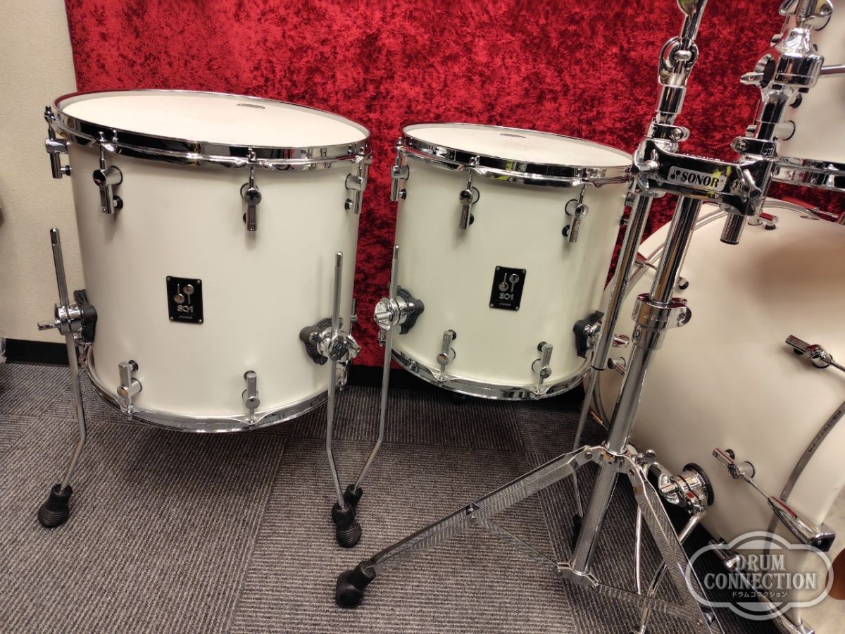 SONOR SQ1 5Pcs Kit -Satin Pure White- | 【クロサワ楽器店オンライン