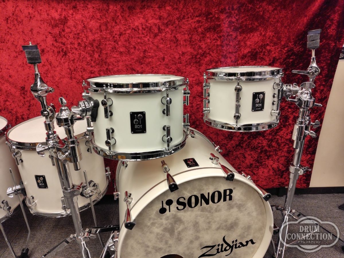SONOR SQ1 5Pcs Kit -Satin Pure White- | 【クロサワ楽器店オンライン
