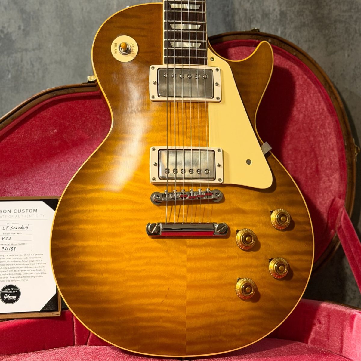 極上選定Top!!】PSL 1959 Les Paul Standard VOS Green Lemon Fade