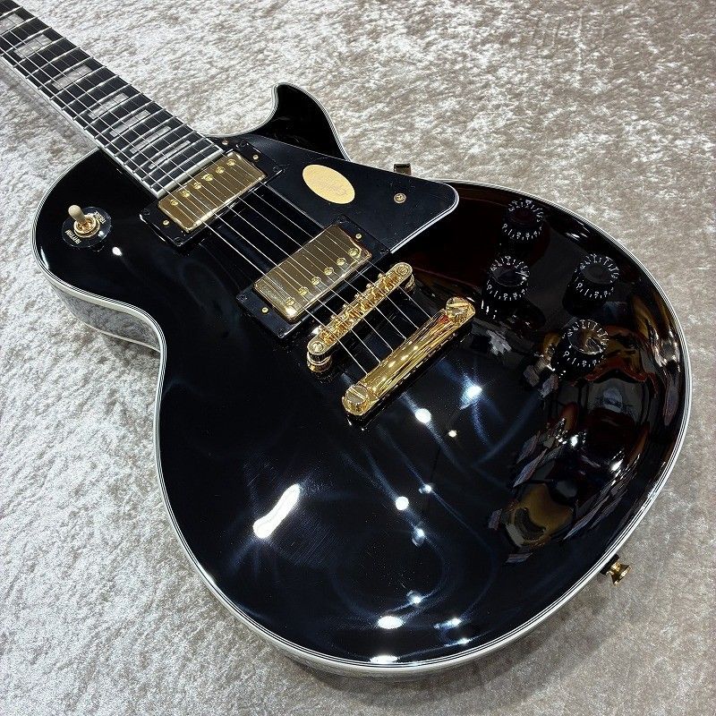 軽量3.72kg】Inspired by Gibson Les Paul Custom -Ebony