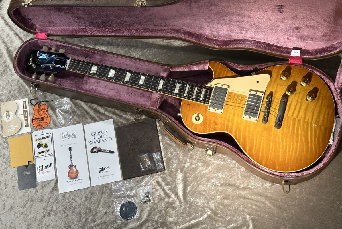 レスポールスタンダードmod TAK Tak Matsumoto 1959 Les Paul Standard Aged & Signed 2016年製