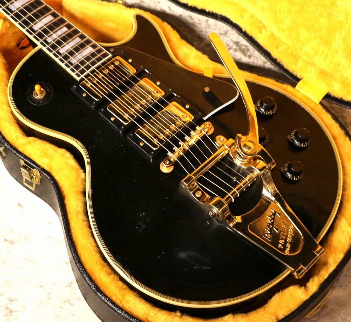 Murphy Lab 1957 Les Paul Custom 3-Pickup w/Bigsby Vibrato Light