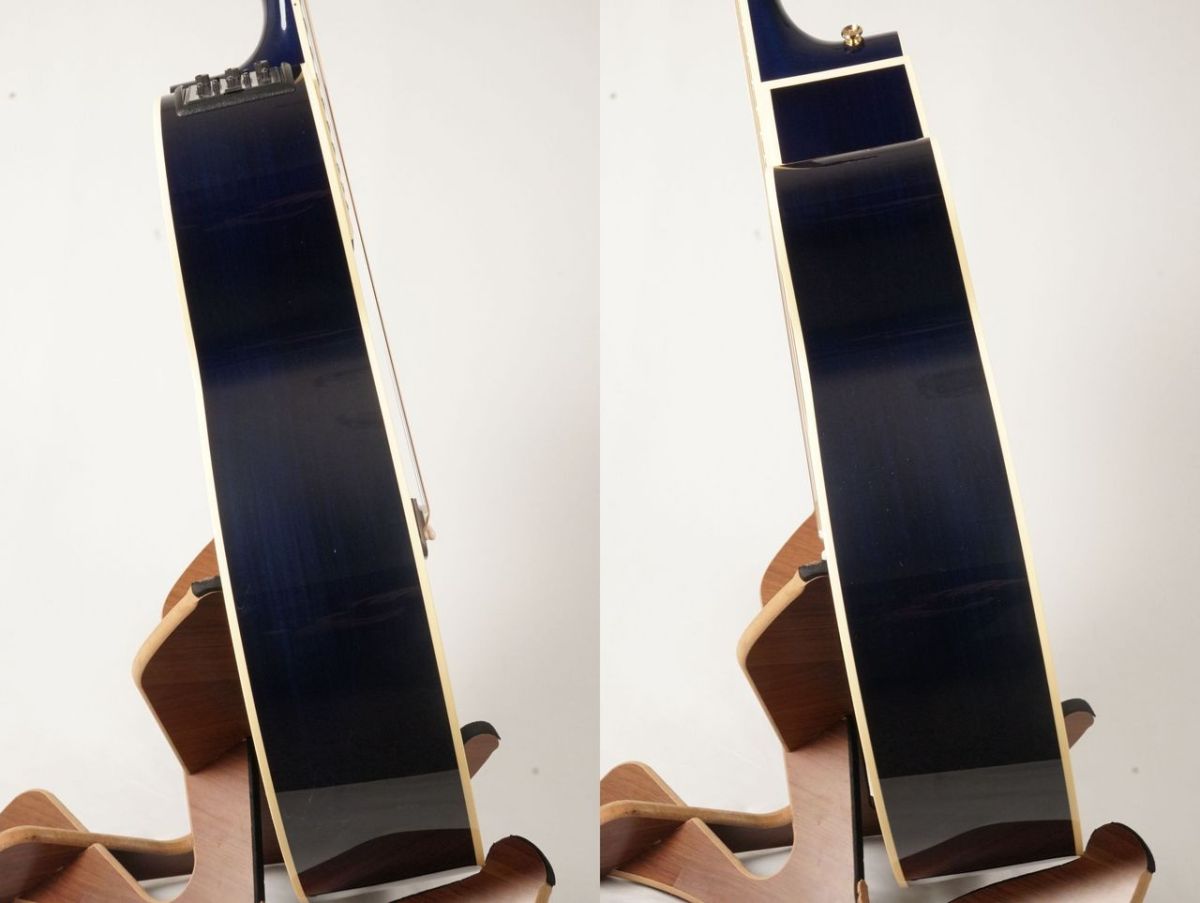 DMP552C DBS Deep Blue Sunburst【国産エレアコ】【スプルース&ローズ