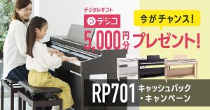 【メーカー公式キャンペーン】今がチャンス！ Roland RP701 キャッシュバック・キャンペーン！！！