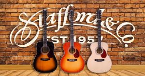 Stafford Acoustic Guitar | 低価格ながら安心の作りと本格的な鳴りが魅力のエントリーモデル！入門用のギターとして弾きやすさ、クオリティを追求しています。